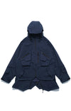 AW22 / 03 — J22-022 Expandable Crossbag Windbreaker (Navy)