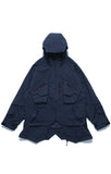 AW22 / 03 — J22-022 Expandable Crossbag Windbreaker (Navy)