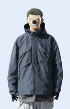 Capsule 01 / CSJ-001 Dual Pocket Windbreaker (Grey)