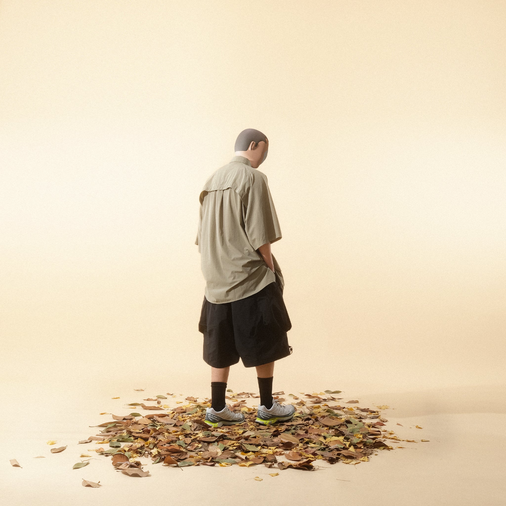 Capsule 01 / CS100 Nylon Orb Shorts (Black)