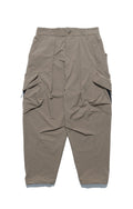 Capsule 01 / CSP-121 Double Layered Cargo Pocket Nylon Pants (Khaki)