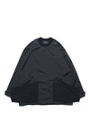 Capsule 01 / CST-111 Flexible Pocket Nylon Long Sleeve T-shirt  (Black)