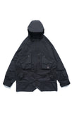 AW22 / 03 — J22-022 Expandable Crossbag Windbreaker (Black)