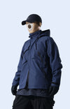 Capsule 01 / CSJ-001 Dual Pocket Windbreaker (Navy)