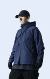 Capsule 01 / CSJ-001 Dual Pocket Windbreaker (Navy)