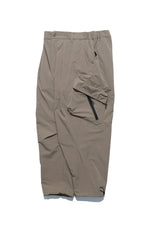 Capsule 01 / CSP-121 Double Layered Cargo Pocket Nylon Pants (Khaki)