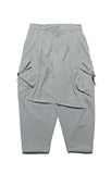 Capsule 01 / CSP-121 Double Layered Cargo Pocket Nylon Pants (Ivory Grey)