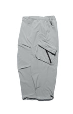 Capsule 01 / CSP-121 Double Layered Cargo Pocket Nylon Pants (Ivory Grey)