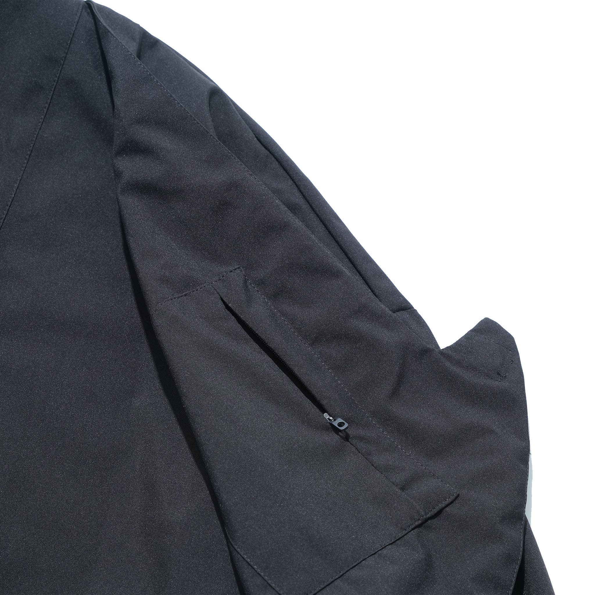 OS-TT03 Cascade Kimono Jacket (Black)