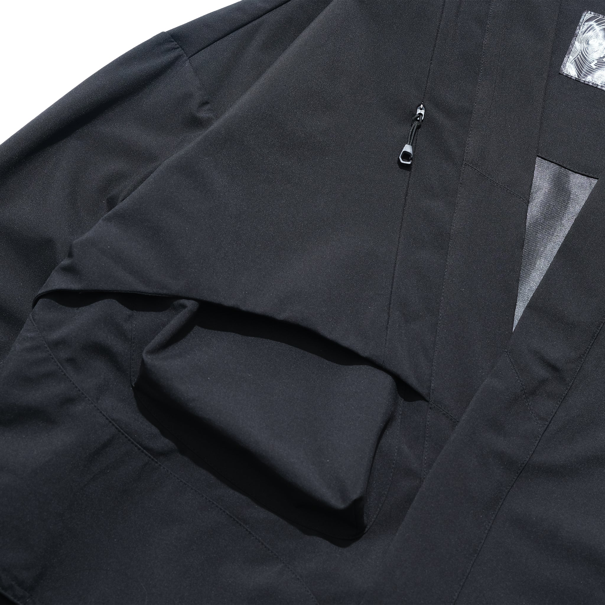OS-TT03 Cascade Kimono Jacket (Black)