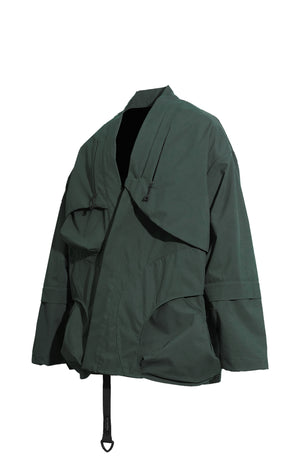 OS-TT03 Cascade Kimono Jacket (Green)