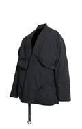 OS-TT03 Cascade Kimono Jacket (Black)