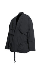OS-TT03 Cascade Kimono Jacket (Black)