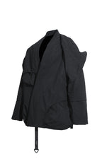 OS-TT03 Cascade Kimono Jacket (Black)