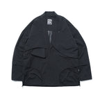 OS-TT03 Cascade Kimono Jacket (Black)