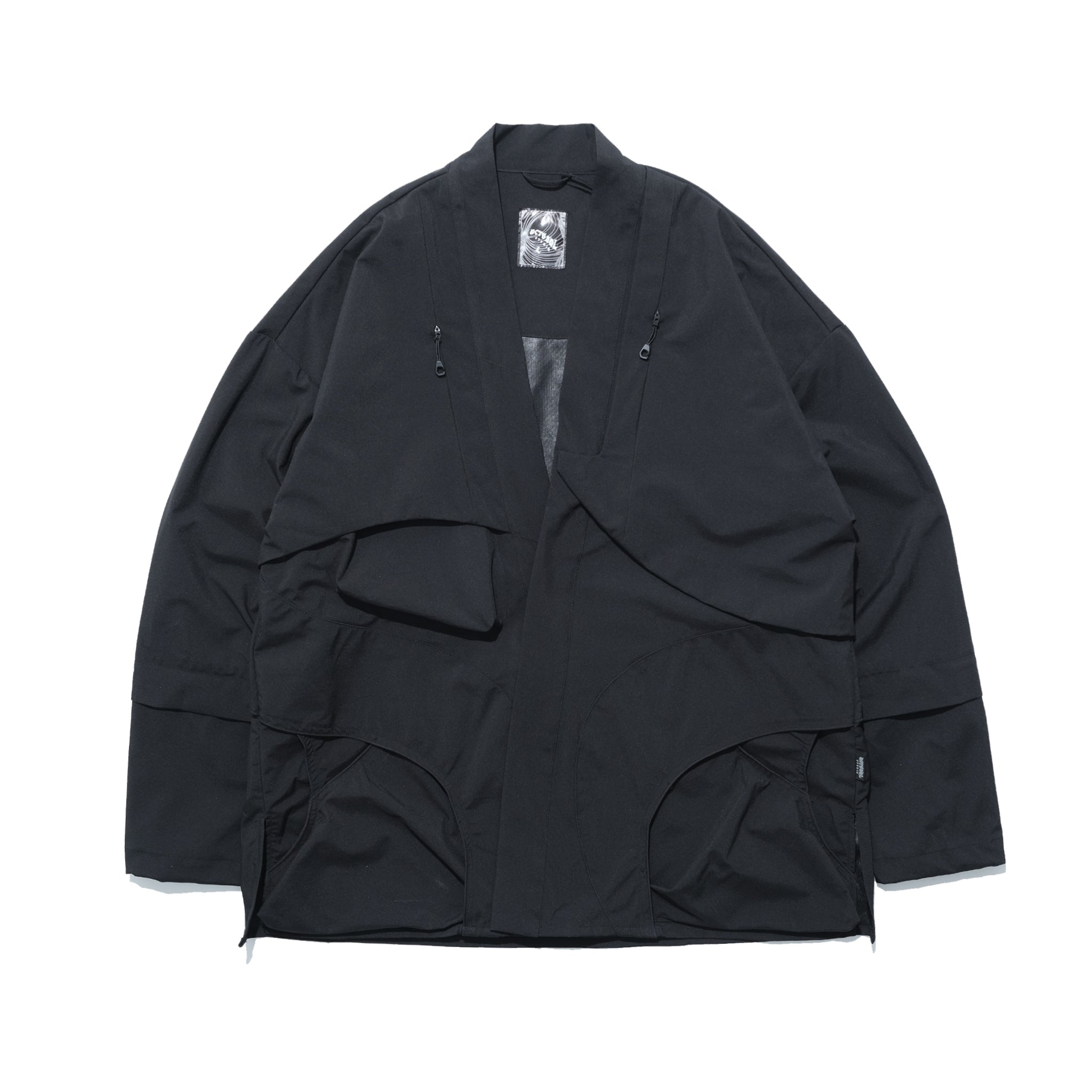 OS-TT03 Cascade Kimono Jacket (Black)