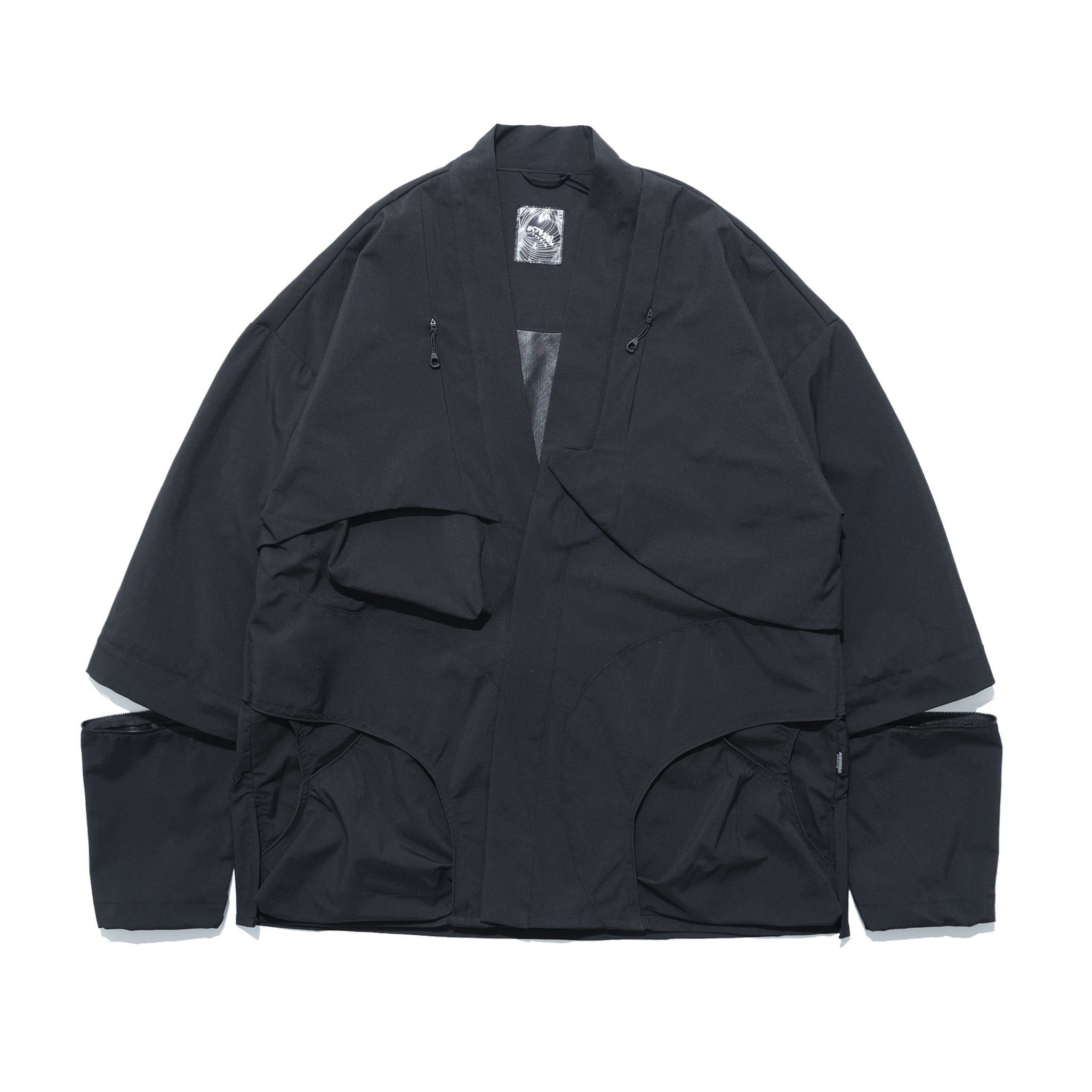 OS-TT03 Cascade Kimono Jacket (Black)