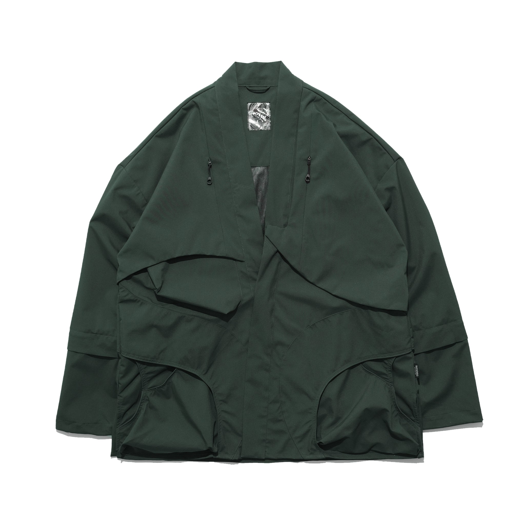 OS-TT03 Cascade Kimono Jacket (Green)