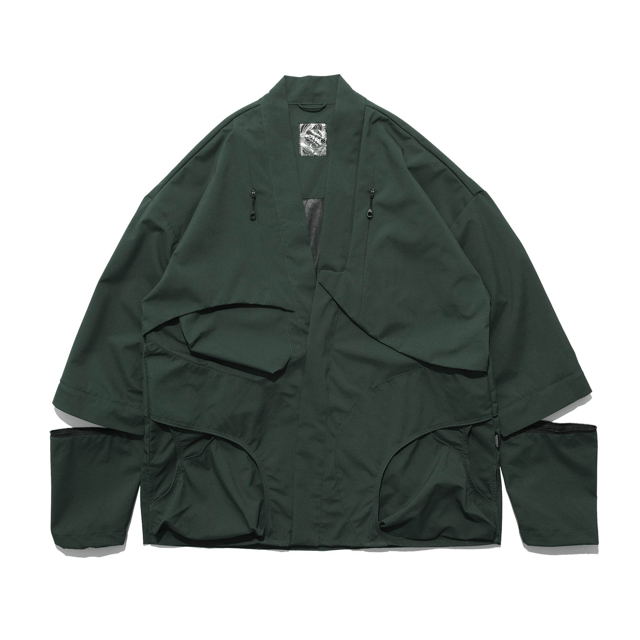 OS-TT03 Cascade Kimono Jacket (Green)