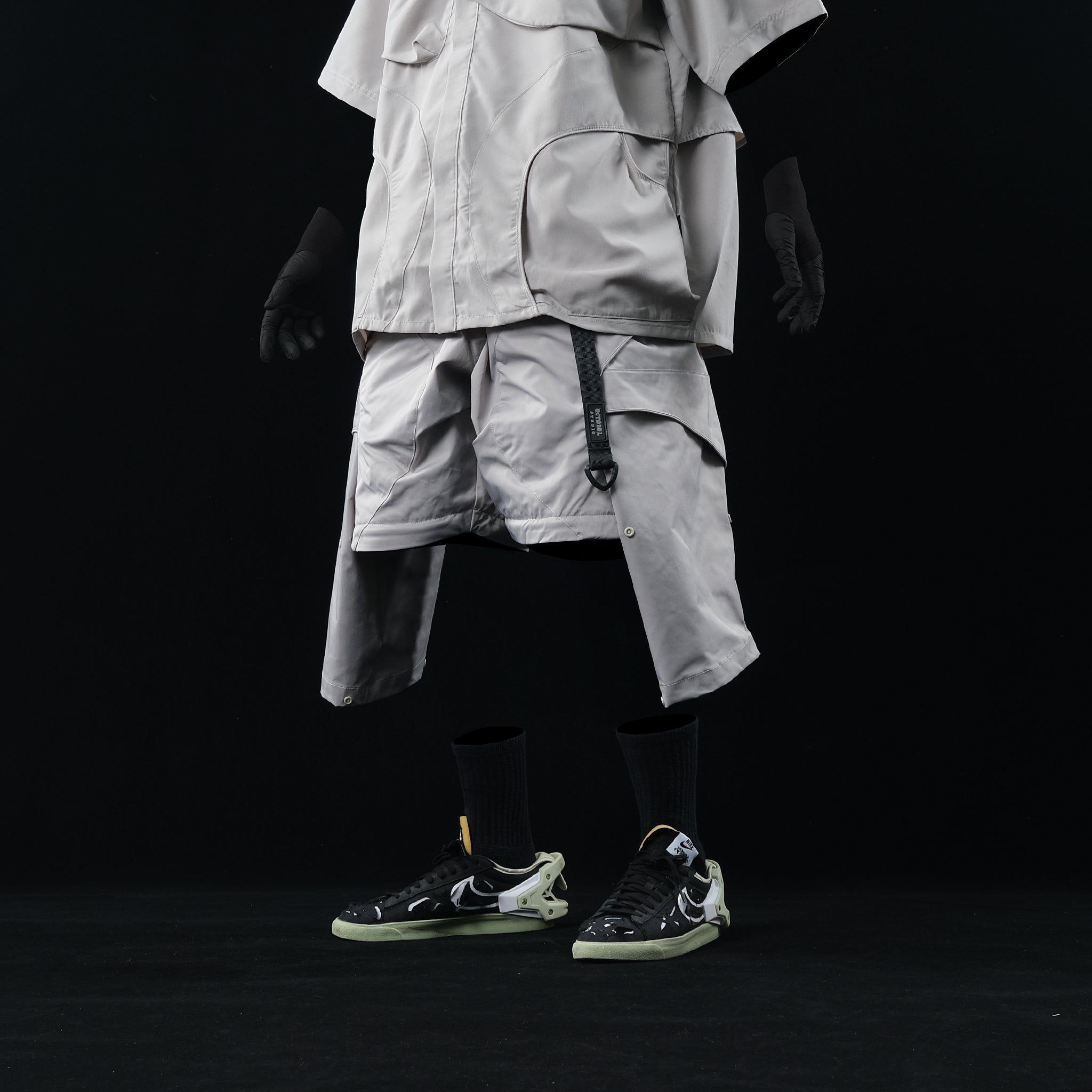 OS-LL04 Cascade Zip-off Pants (Light Grey)