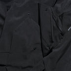 AW22 / 05 —  P22-121 Hidden Pocket Trapezoidal Pants (Black)