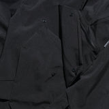 AW22 / 05 —  P22-121 Hidden Pocket Trapezoidal Pants (Black)
