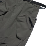 AW22 / 05 —  P22-121 Hidden Pocket Trapezoidal Pants (Gauntlet Grey)