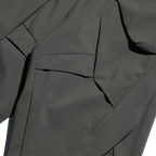 AW22 / 05 —  P22-121 Hidden Pocket Trapezoidal Pants (Gauntlet Grey)