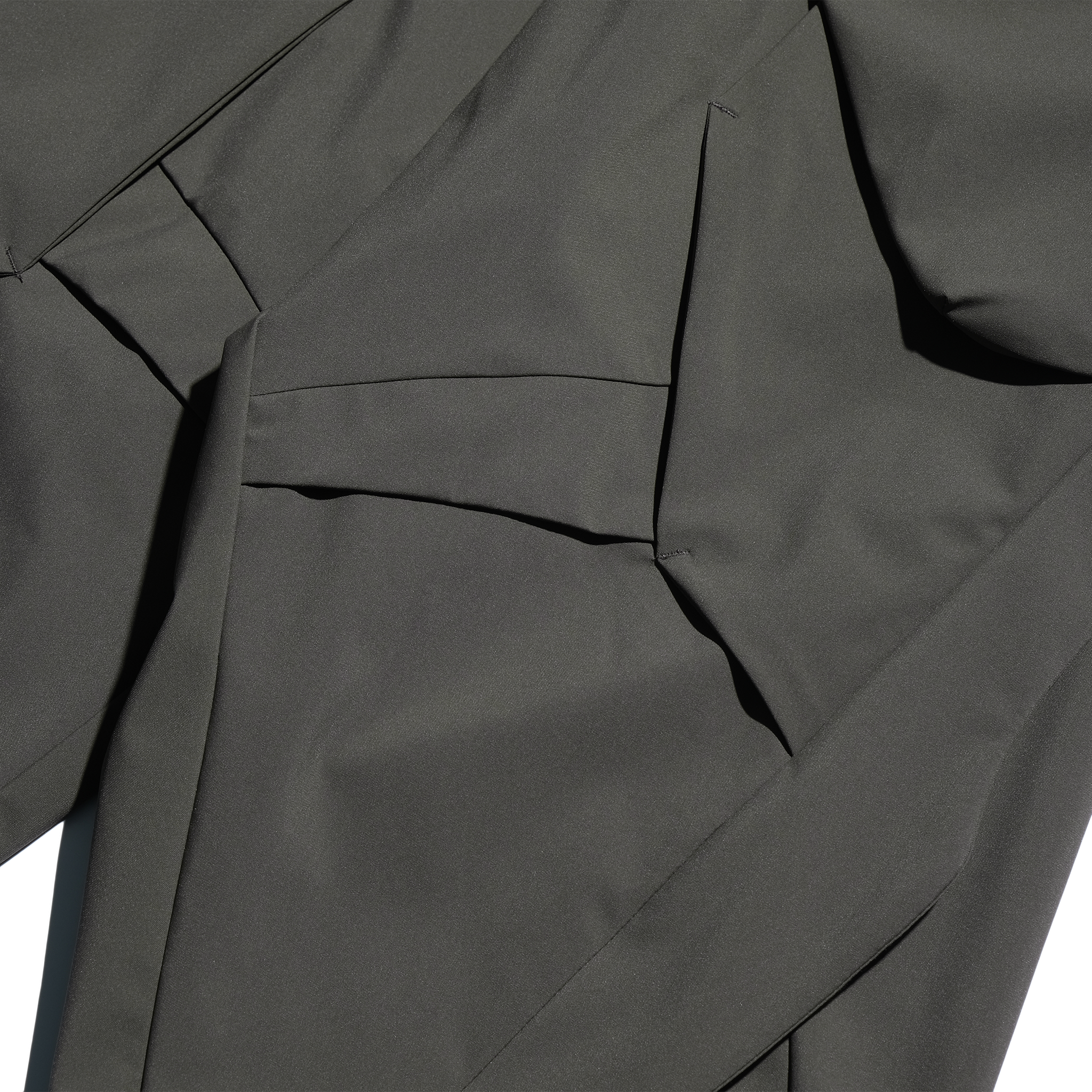 AW22 / 05 —  P22-121 Hidden Pocket Trapezoidal Pants (Gauntlet Grey)