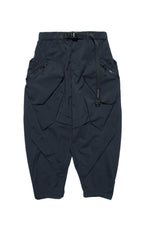 AW22 / 05 —  P22-121 Hidden Pocket Trapezoidal Pants (Navy)