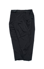 AW22 / 05 —  P22-121 Hidden Pocket Trapezoidal Pants (Black)