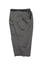 AW22 / 05 —  P22-121 Hidden Pocket Trapezoidal Pants (Gauntlet Grey)