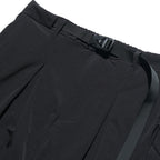 AW22 / 07 —  P22-122  3-way Expandable Relaxed Pants (Black)