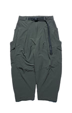 AW22 / 07 —  P22-122 3-way Expandable Relaxed Pants (Green)