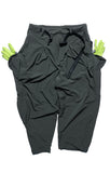 AW22 / 07 —  P22-122 3-way Expandable Relaxed Pants (Green)