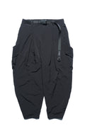 AW22 / 07 —  P22-122  3-way Expandable Relaxed Pants (Black)