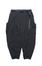 AW22 / 07 —  P22-122  3-way Expandable Relaxed Pants (Black)