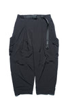 AW22 / 07 —  P22-122  3-way Expandable Relaxed Pants (Black)