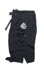AW22 / 07 —  P22-122  3-way Expandable Relaxed Pants (Black)
