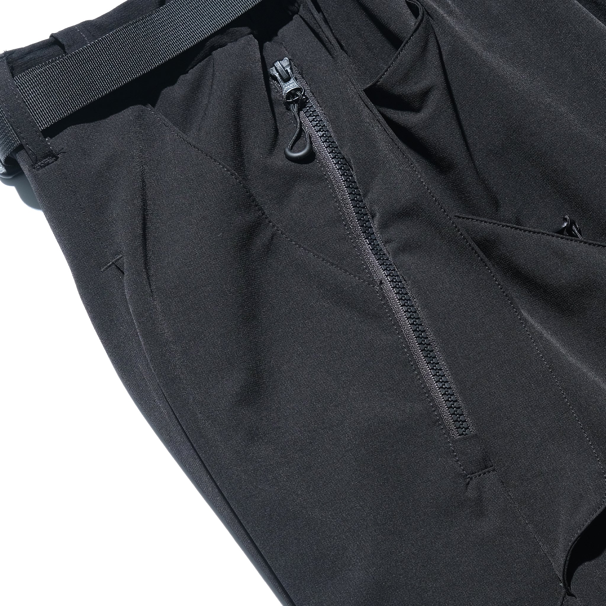 AW22 / 12 —  P22-123 Adjustable Spiral Pants  (Black)
