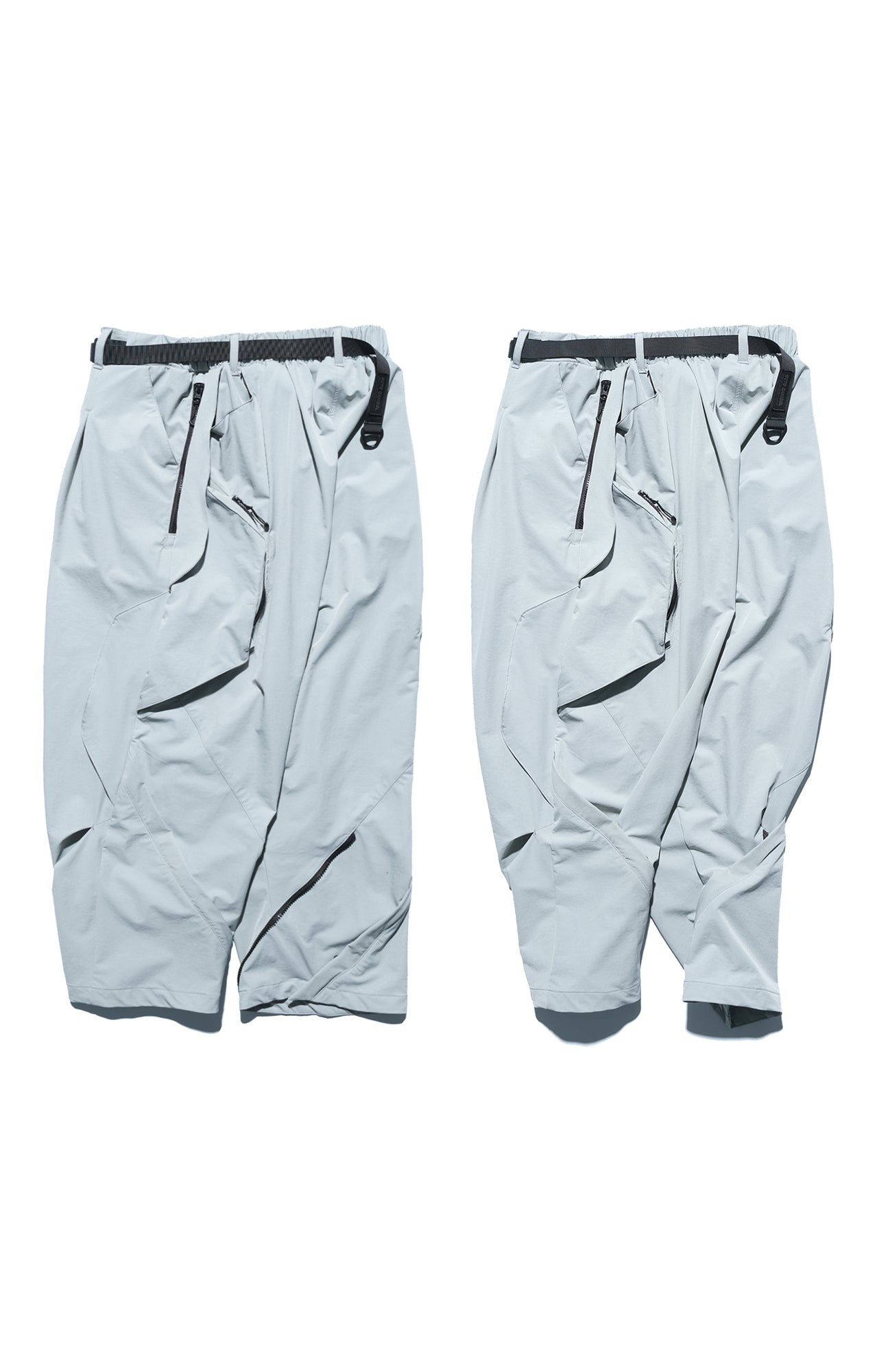 AW22 / 12 —  P22-123 Adjustable Spiral Pants  (Ivory White)