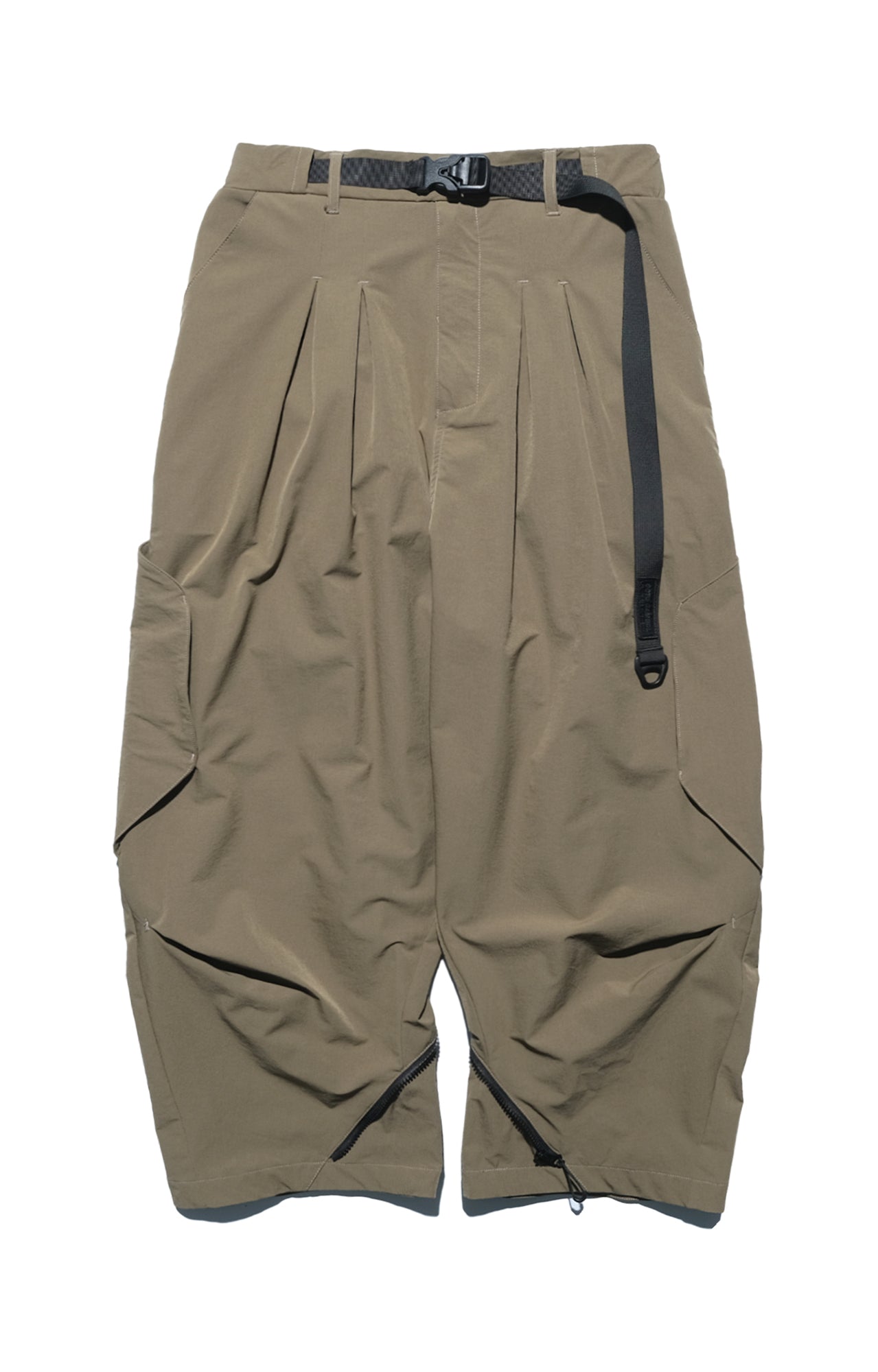 AW22 / 12 —  P22-123 Adjustable Spiral Pants  (Khaki)