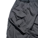 AW22 / 09 —  P22-124  Trapezoidal Loose Pants (Black)