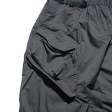 AW22 / 09 —  P22-124  Trapezoidal Loose Pants (Black)