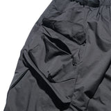 AW22 / 09 —  P22-124  Trapezoidal Loose Pants (Black)