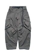AW22 / 09 —  P22-124  Trapezoidal Loose Pants (Gauntlet Green)