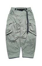 AW22 / 09 —  P22-124  Trapezoidal Loose Pants (Mint Green)