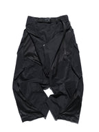 SS23 / 02 —  P23-126  Switchable Breathing Pants (Black)