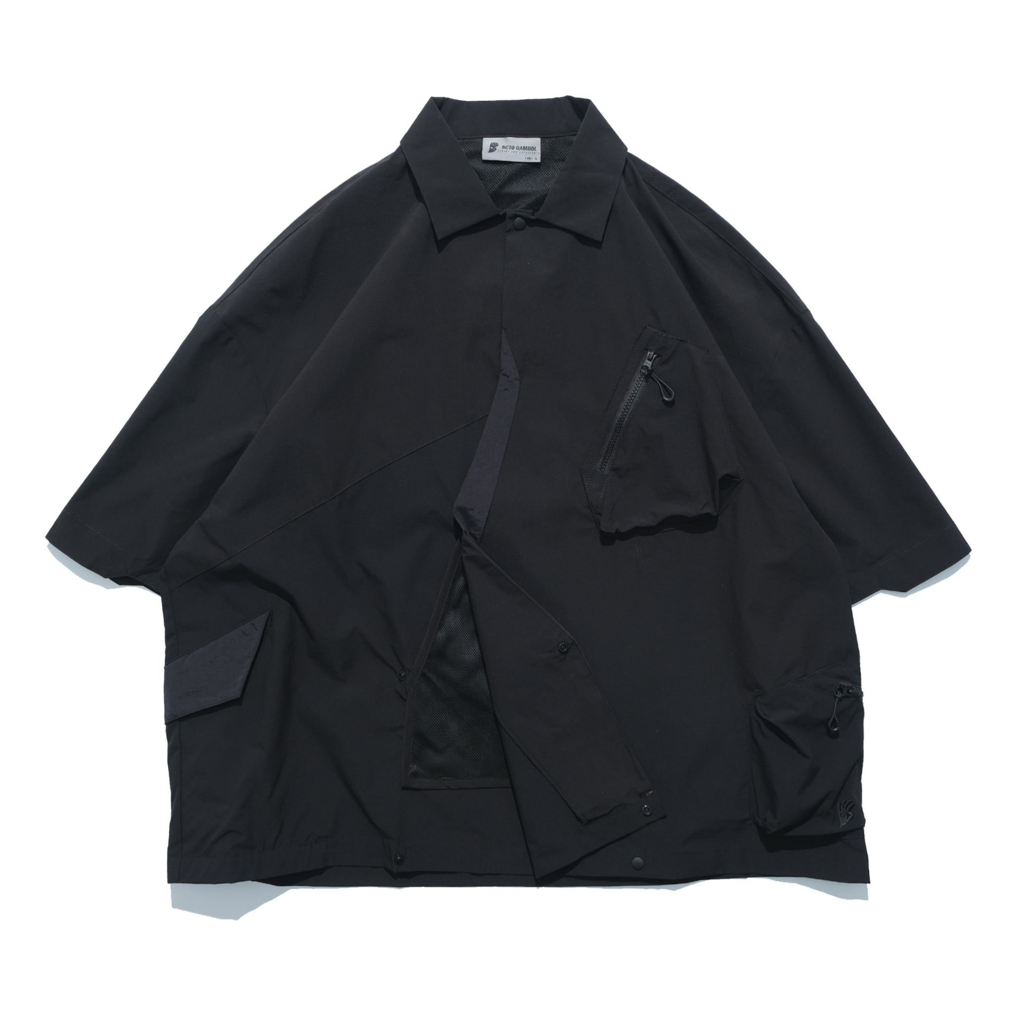 SS22/ 12 ST-074 Samue Shirt (Black)