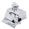 AW22 / 03 — J22-022 Expandable Crossbag Windbreaker (Ivory Grey)